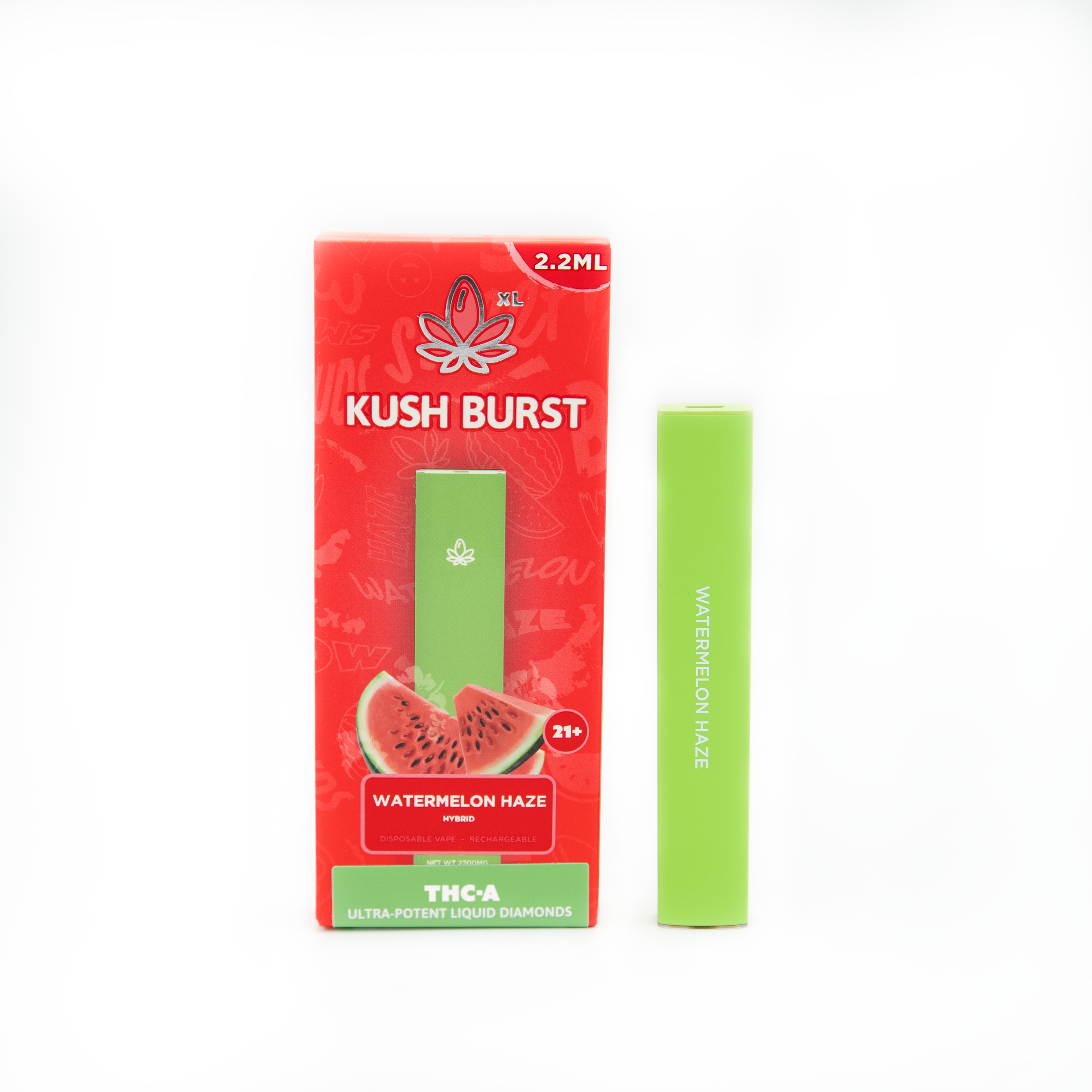Kush Burst - 2G THCa Watermelon Haze (Hybrid)
