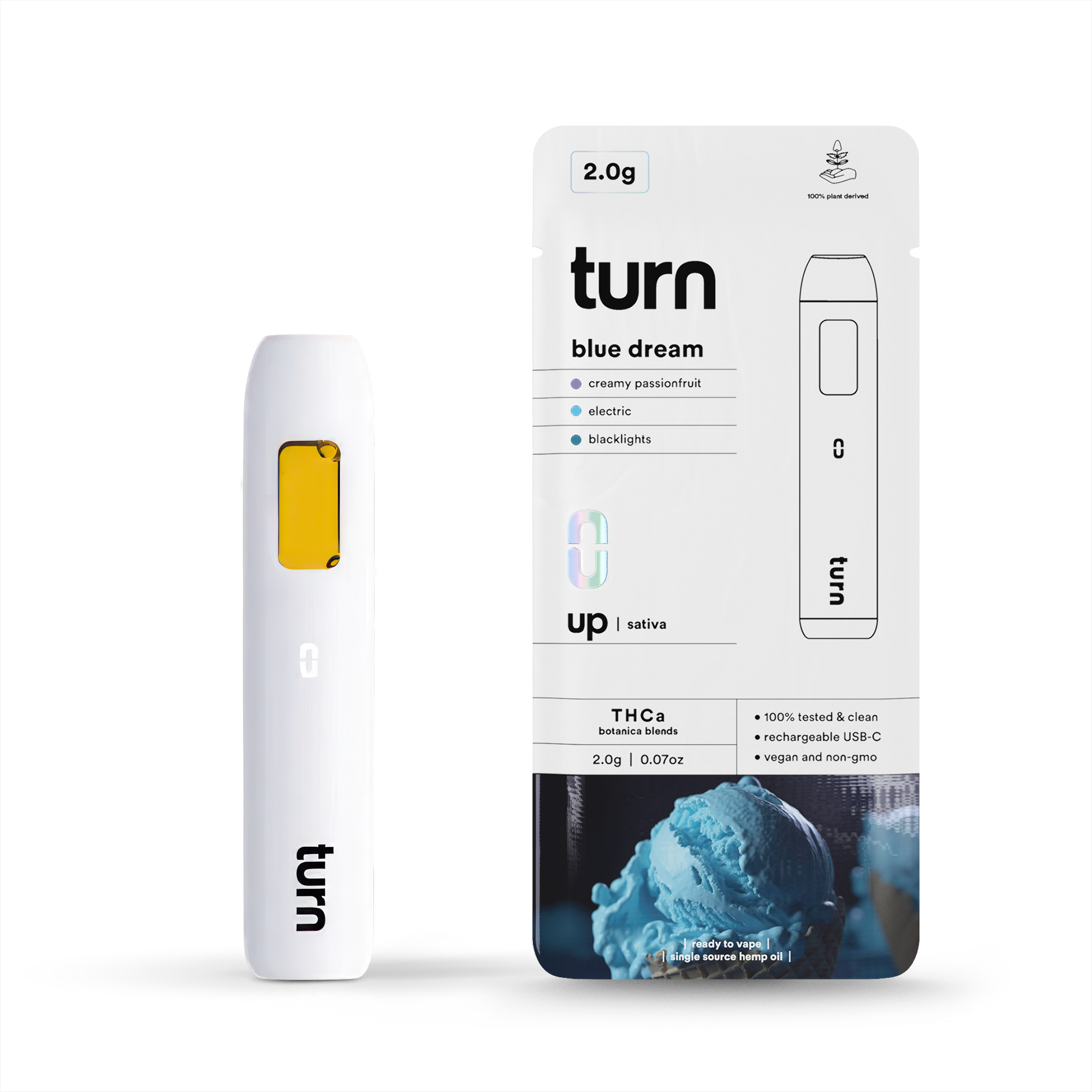 Turn - 2G THCa Blue Dream (Sativa)