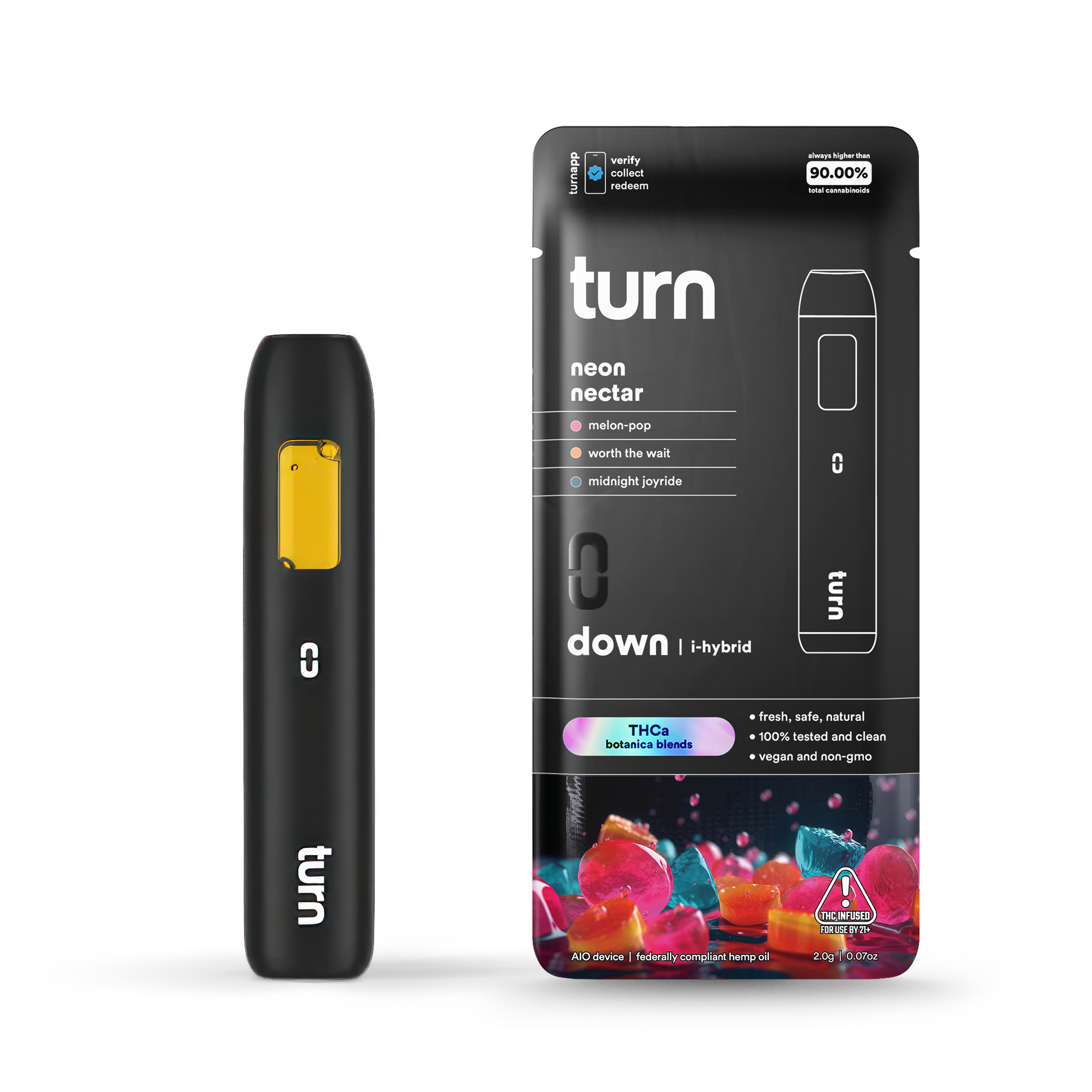 Turn - 2G THCa Neon Nectar (Indica)