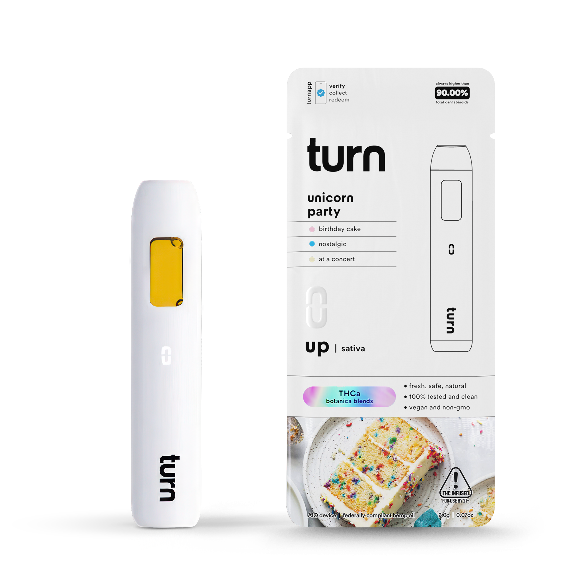 Turn - 2G THCa Unicorn Party (Sativa)