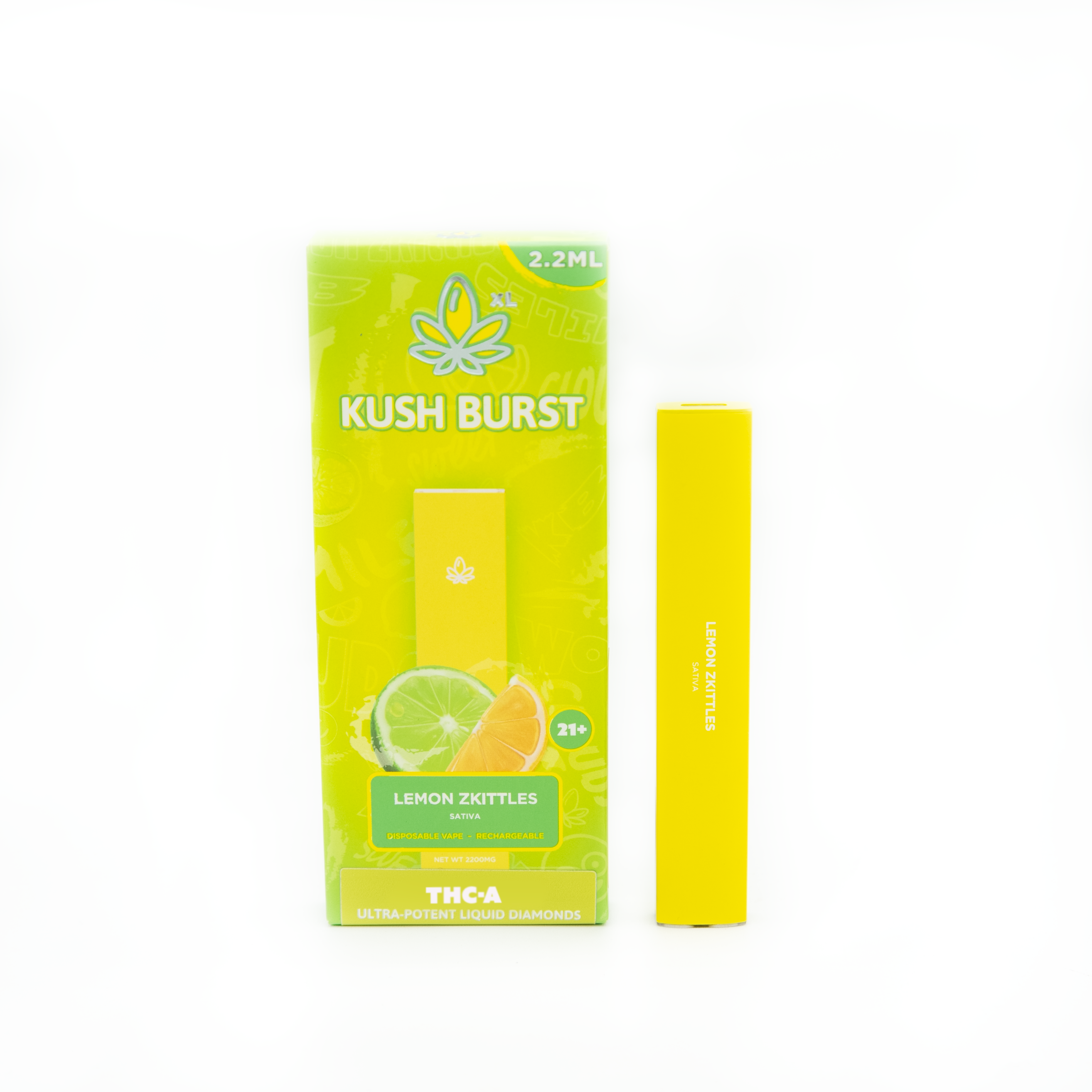 Kush Burst - 2G THCa Lemon Zkittles (Sativa)